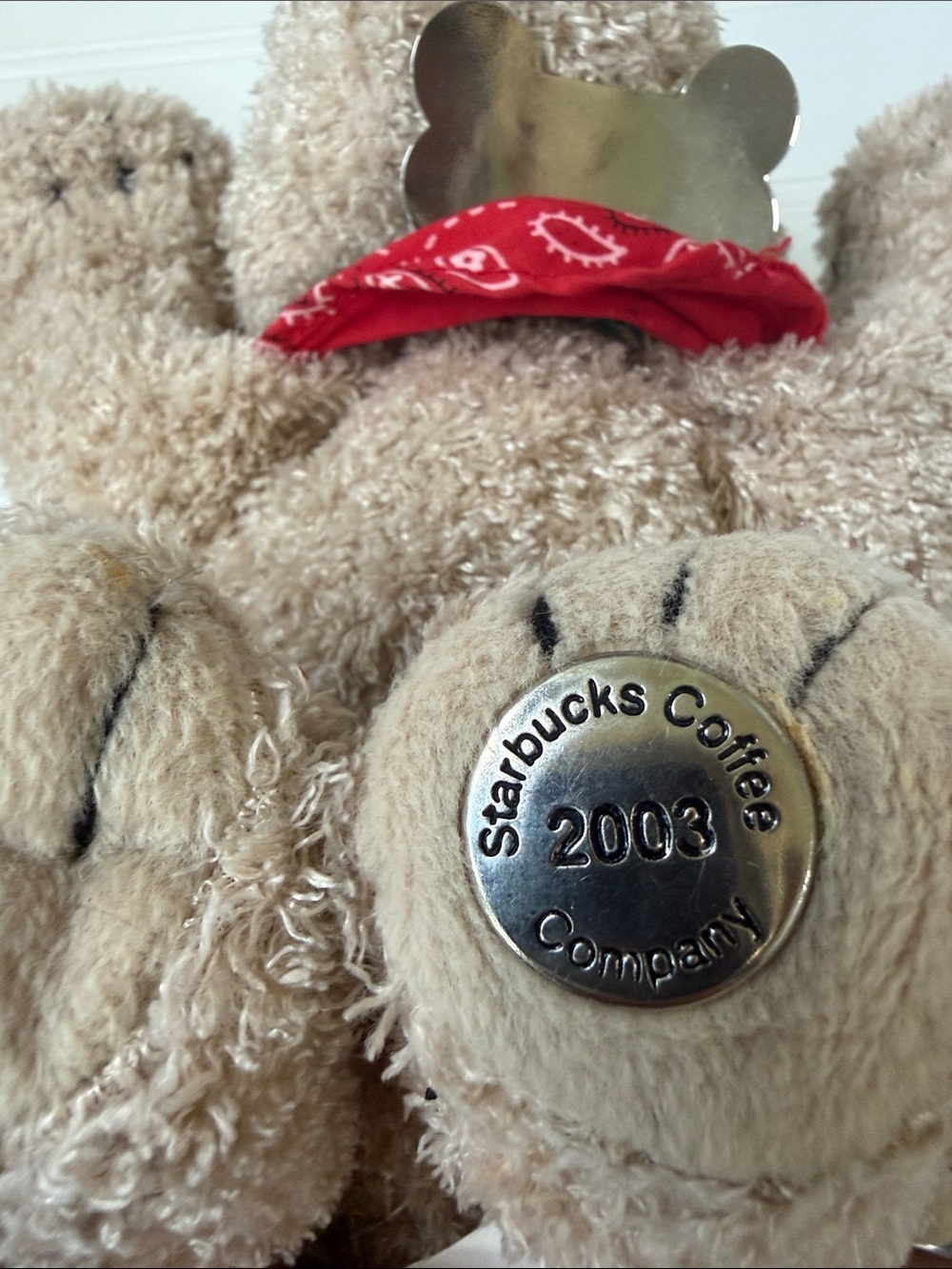 Starbucks Barkista Dog Plush 2003 1st Edition Coffee Company Stuffed Animal - Picture 3 of 4